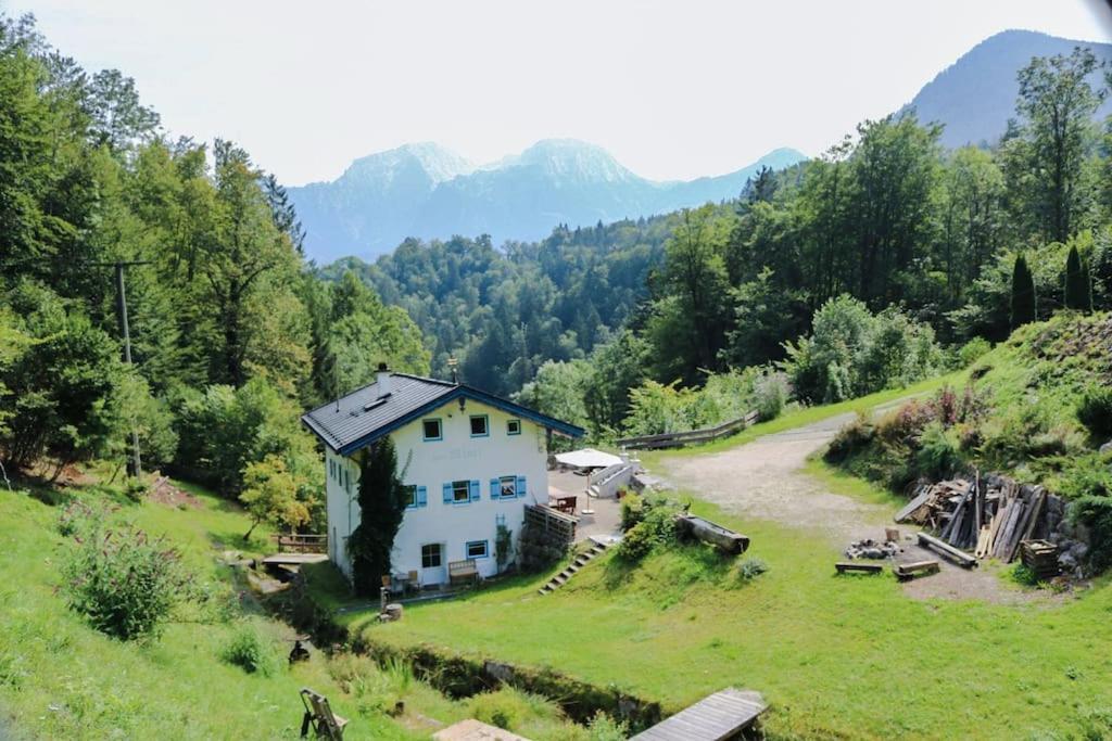 Alte Muehle Mit Wunderbarem Bergblick Villa Ramsau bei Berchtesgaden Ngoại thất bức ảnh